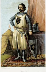 Portret van Jan I, bekend als de Overwinnaar (1268-1294), hertog van Brabant
