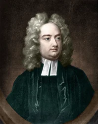 Portret van Jonathan Swift, Ierse schrijver