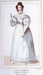 Portret van Louise Marie Thérèse Charlotte Isabelle d