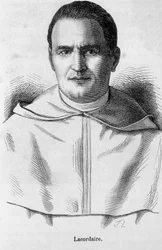 Portret van Lacordaire, Franse priester en Dominicaan (1802 - 1861)