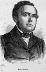 Portret van Ledru Rollin (Ledru-Rollin), Franse politicus (1807 - 1874)