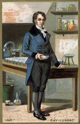 Portret van Louis-Joseph Gay-Lussac (Louis Joseph Gay Lussac) (1778 - 1850), Franse natuurkundige en chemicus