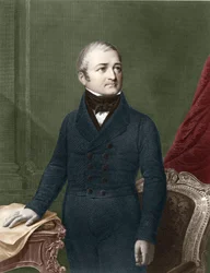 Portret van Louis Adolphe Thiers (1797 - 1877) jong