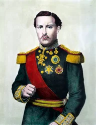 Portret van Louis I van Portugal (1838-1889) Koning van Portugal