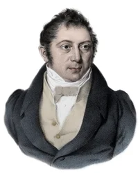 Portret van Louis Ludwig Spohr (1784-1859), Duitse componist, violist en dirigent.