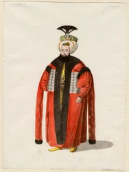 Portret van Mahmud II (1785-1839)