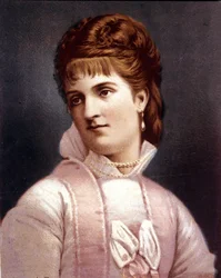 Portret van Margarita van Savoye Genes (Margherita di Savoia)