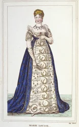 Portret van Marie Louise van Habsburg Lorraine. Keizerin der Fransen (Wenen)