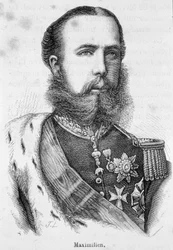 Portret van Maximiliaan I van Mexico of Ferdinand Maximiliaan Jozef, Keizerlijke Prins en Aartshertog van Oostenrijk, Koninklijke Prins van Hongarije en Bohemen (1832- 1867)