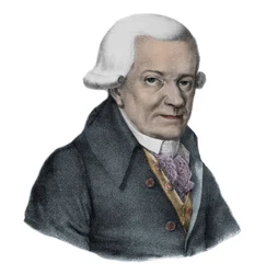 Portret van Michael Haydn (1737-1806), broer van Franz Josef Haydn