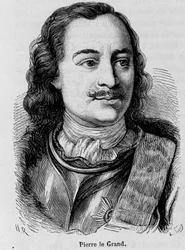 Portret van Pierre Le Grand