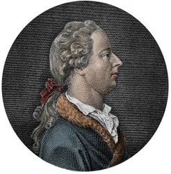 Portret van Pietro Verri (1728-1797), Italiaanse econoom (gravure)