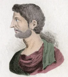 Portret van Pompeius de Grote (Gnaeus Pompeius Magnus)