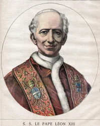 Portret van Paus Leo XIII