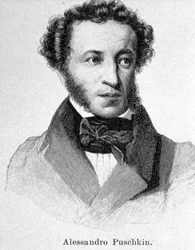 Portret van Poesjkin (1799 - 1837)