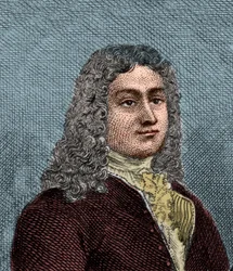 Portret van Rene Antoine Ferchault de Reaumur (1683-1757), Franse natuurkundige en natuuronderzoeker.
