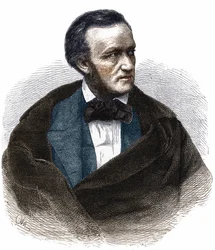Portret van Richard Wagner (1813 - 1883).