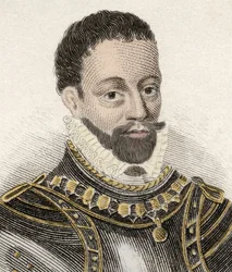 Portret van Robert Blake (1599-1657), Engelse admiraal