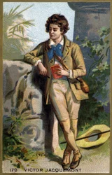 Portret van Victor Jacquemont (1801 - 1832), Franse botanicus en reiziger