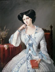 Portret van Virginia Oldoini Verasis, gravin van Castiglione