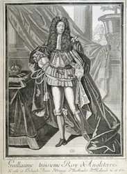 Portret van Willem III, Koning van Engeland, Prins van Oranje
