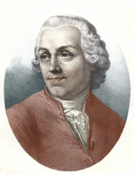 Portret van de Abbe Etienne Bonnot de Condillac, Franse filosoof