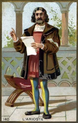 Portret van de Ariosta (1474 - 1533) of Ludovico Ariosto