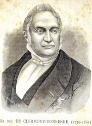 Portret van de Hertog van Clermont - Thunder - in 