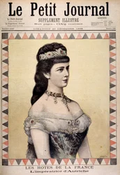 Portret van keizerin Elizabeth van Oostenrijk (Sissi)