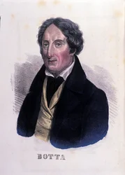 Portret van de Italiaanse arts en politicus Carlo Botta (1766-1837)