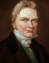 Portret van de Zweedse chemicus Jons Jacob Berzelius (1779-1848)