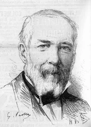 Portret van de beeldhouwer Francois Trupheme (1820-1888)