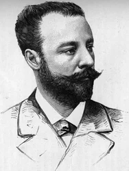 Portret van de schrijver Albert Duruy, overleden in 1887