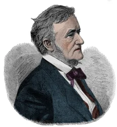 RICHARD WAGNER (1813-1883) Engelse componist - gravure
