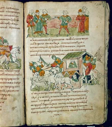 Radziwill kroniek, detail