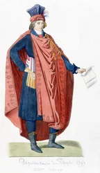 Vertegenwoordiger van het volk tijdens de Franse Revolutie van 1792