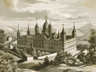 Koninklijk Klooster van San Lorenzo de El Escorial, provincie Madrid, Spanje