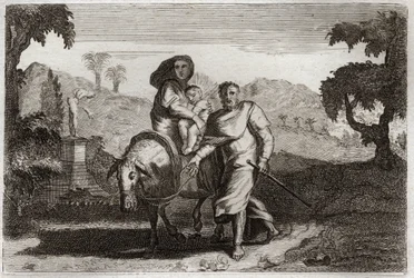 Bijbel van Royaumont, Nieuwe Testament: Vlucht naar Egypte.