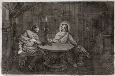 Royaumont Bijbel, Nieuwe Testament: Nicodemus komt 