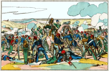 Russisch-Turkse Oorlog (illustratie, ca. 1880)