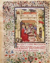 Sint Hiëronymus in zijn studeerkamer