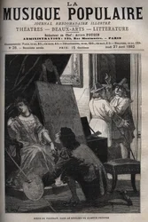 Scène van het portret in 
