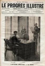 De Dreyfus-affaire - De brief gedicteerd aan Alfred Dreyfus op 15 oktober