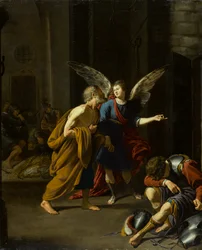 De Engel die St. Peter uit de Gevangenis Bevrijdt, circa 1625-1635
