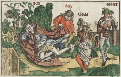 De Dronkenschap van Noach, c.1483-95