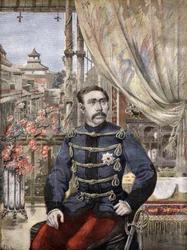 De Maarschalk Aritomo Yamagata (1838-1922) in 1896