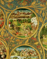De stamboom van de Babenbergse markgraven en hertogen, eerste heersers van "Ostarrichi ".
