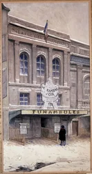 Theater van Funambules, tempel bd - 19e eeuw