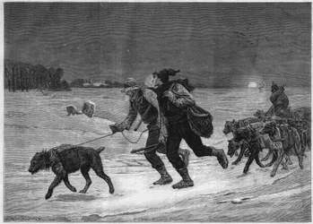 Tabakssmokkelaars. Reproductie van het schilderij door Pierre Billet (1837-1922) gepresenteerd op de Salon van 1874.