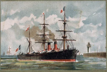 Trans-Atlantische lijnboot Labrador rond 1880